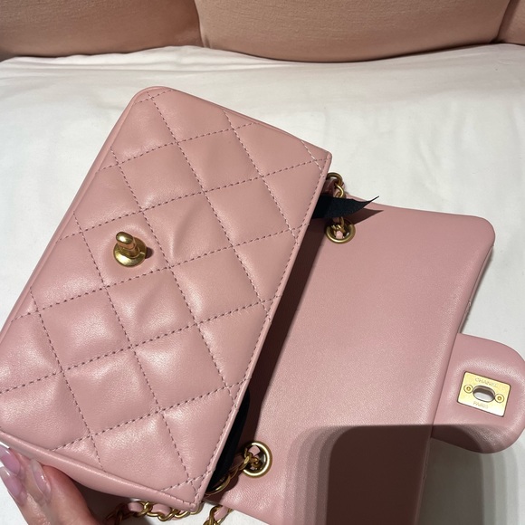 Chanel Mini Flap with Heart Charms - Picture 5 of 8